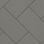 Gray geometric-pattern engineered stone shower wall panels or vanity countertops by The Bath Authority, combining contemporary design with easy maintenance.