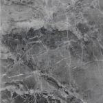 Gray marble-inspired engineered stone shower wall panel or vanity countertop with rich natural veining, featured in a custom bathroom remodel by The Bath Authority.